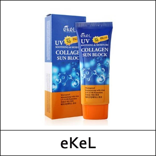 EkeL Soothing Moisture Collagen Sun Block 70ml SPF50 PA